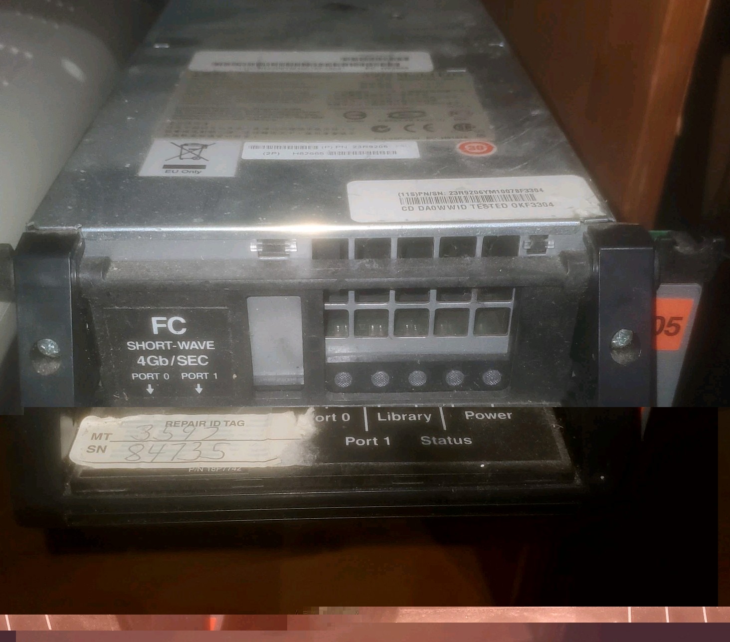 IBM 3592 Model E05 Tape Drive 23R9206 23R6564
