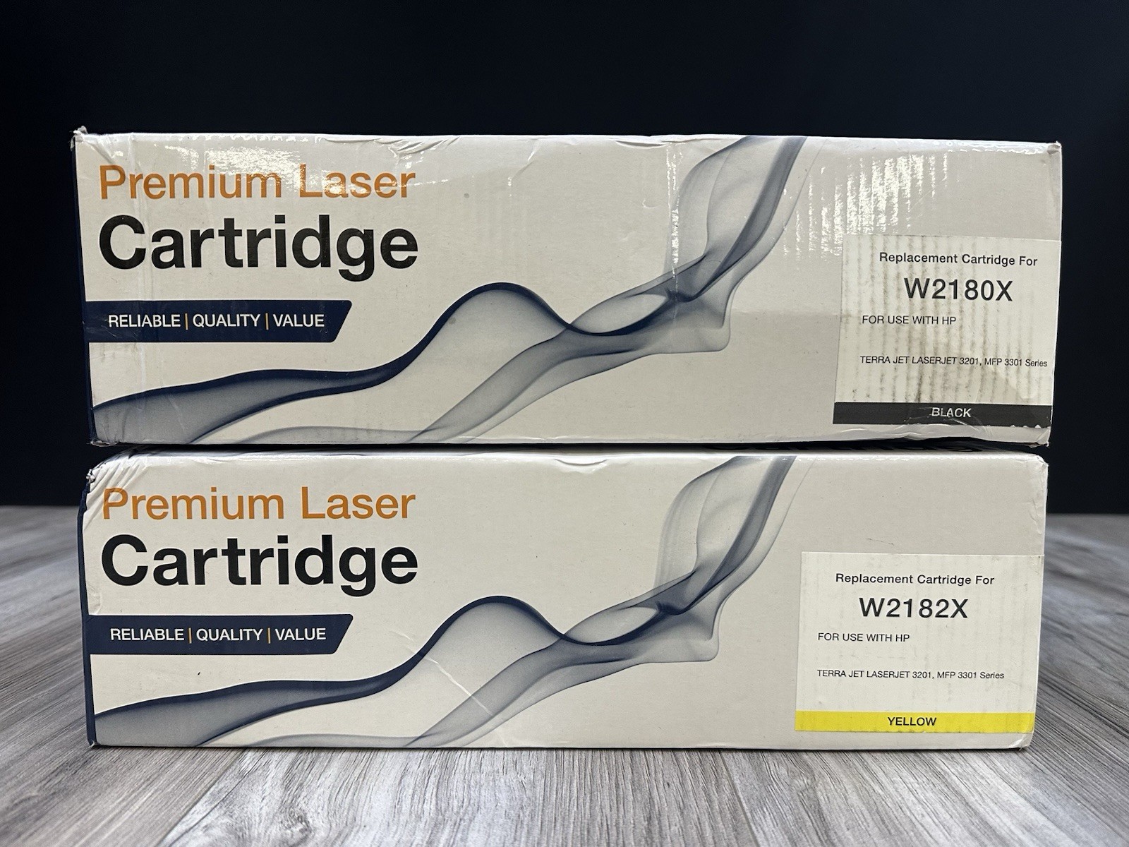 218X Toner Cartridges High Yield Black W2180X Yellow W2182X LaserJet Pro 3301