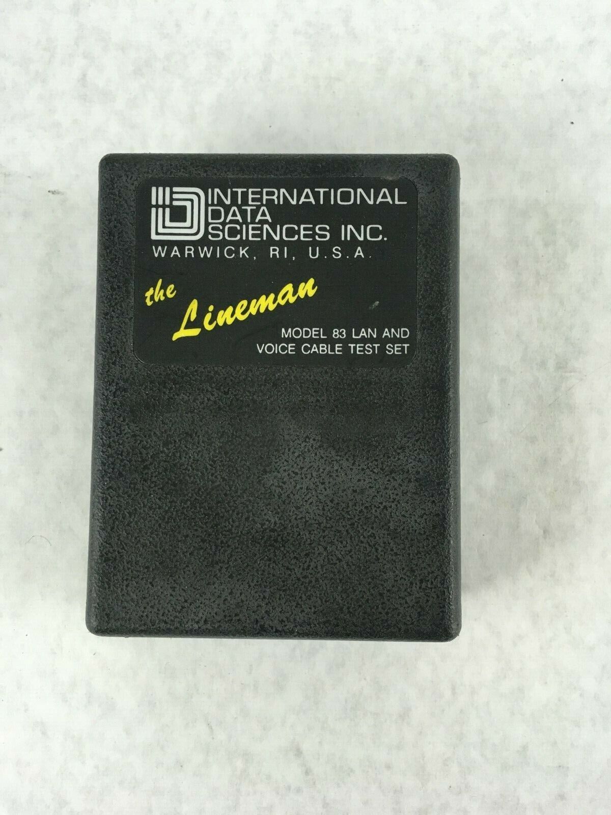 IDS The Lineman Model 83 Lan Voice Cable Test Set