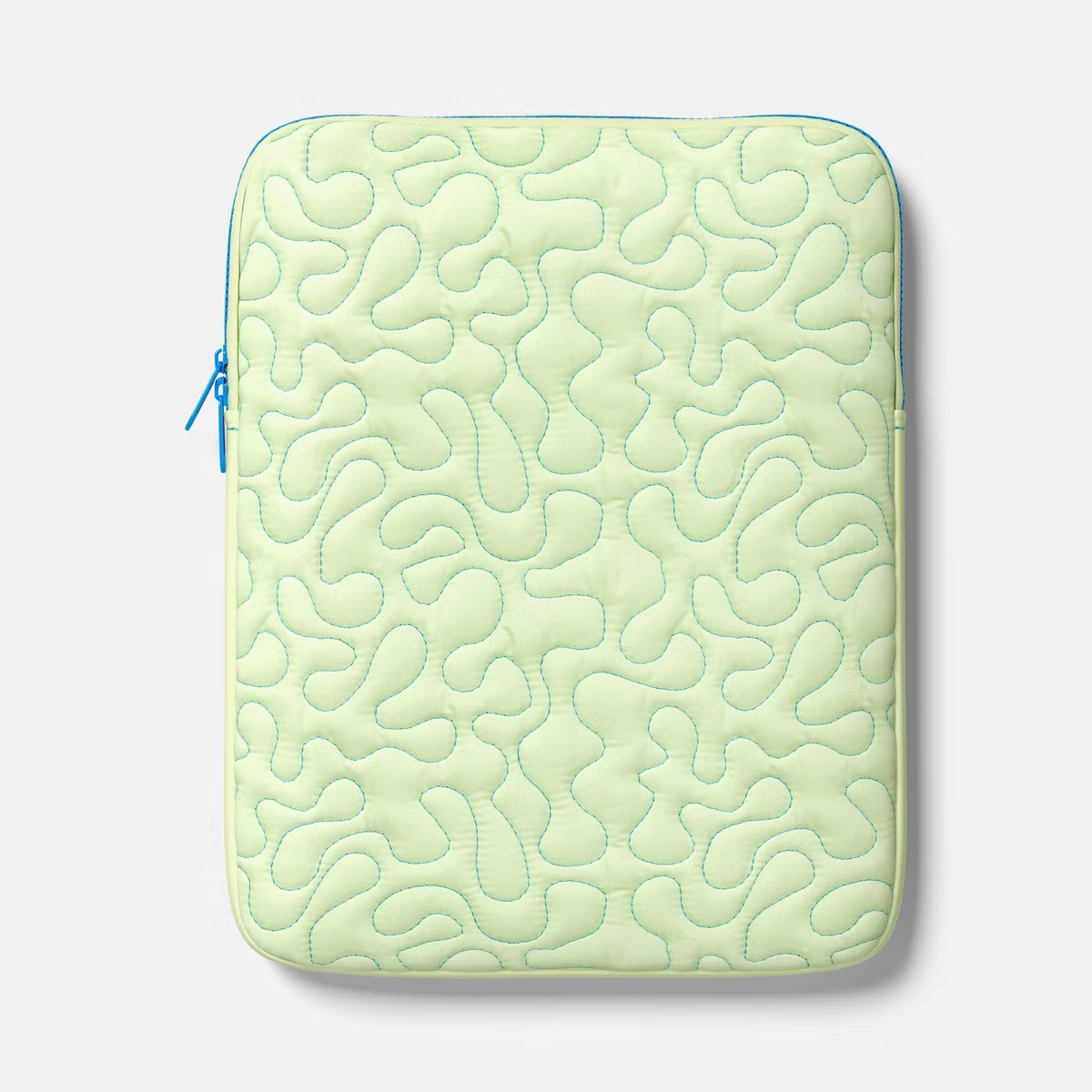 heyday Lime Green Puffy Laptop/Tablet Sleeve Up to 12.9”