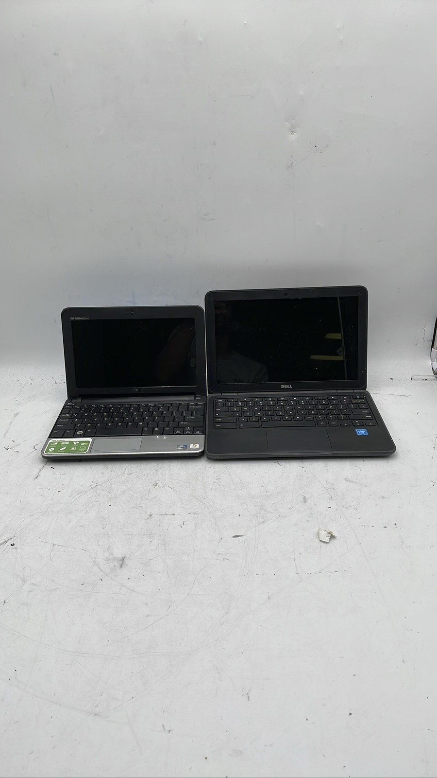 Dell Inspiron Mini PP19s Intel Atom 34658504965 10.1" Laptop Lot of 2 For Parts