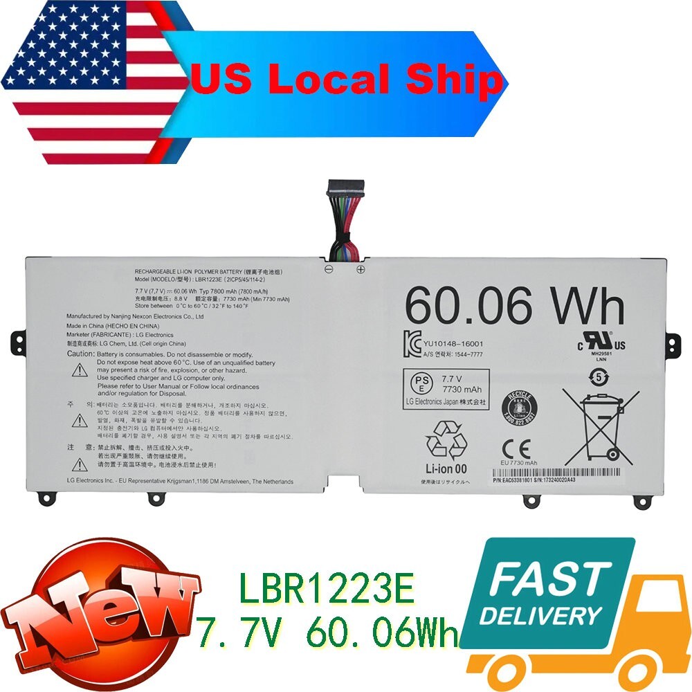 Genuine LBR1223E Battery for LG Gram 13Z970 13Z 970 14Z970 14Z970 15Z975 15Z975