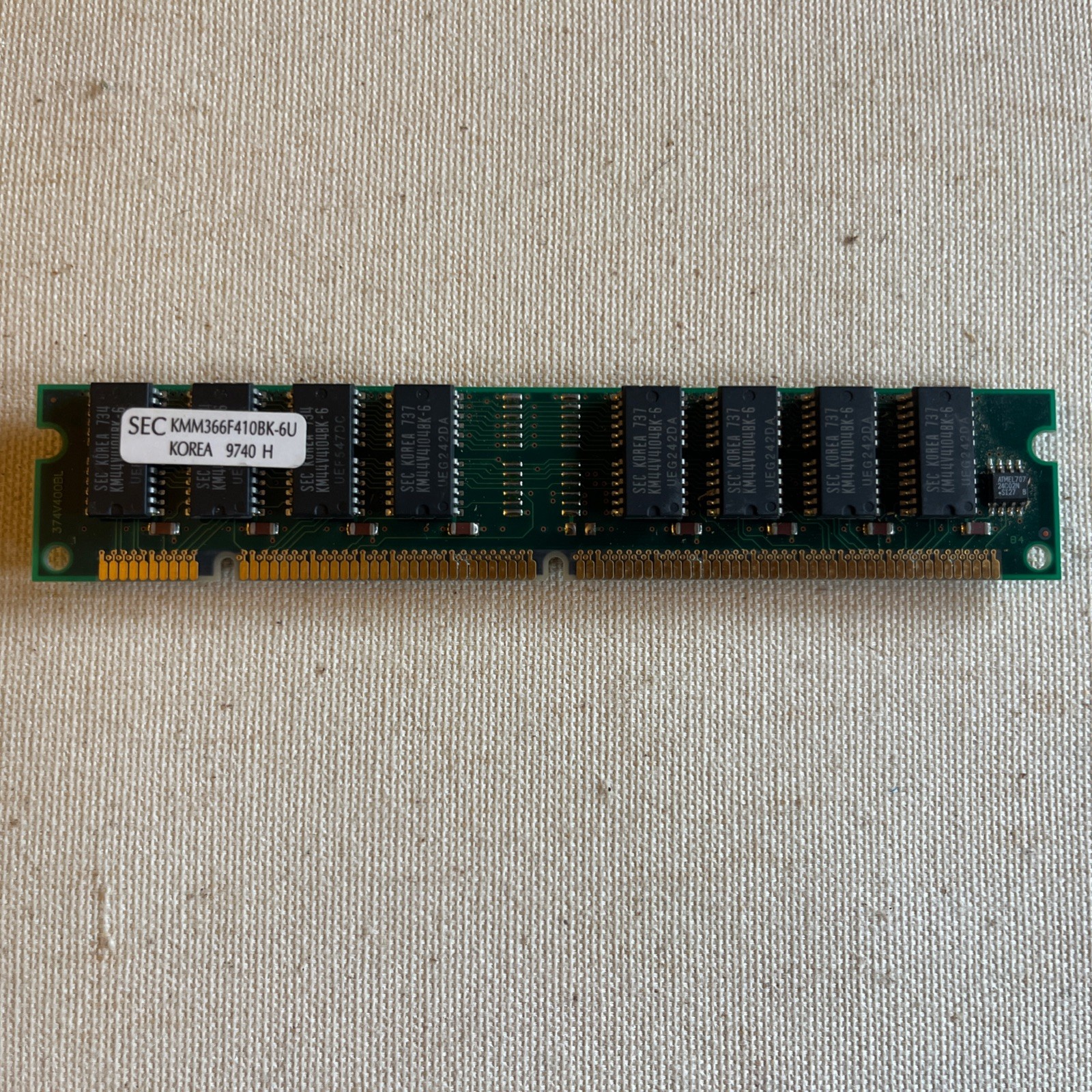 KMM366F410BK-6U Ram Memory Storage | Korea 9740 H | PC Retro Hardware