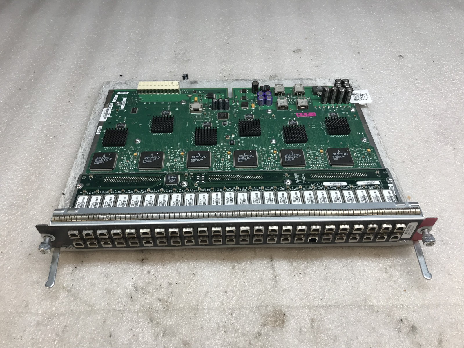 Cisco WS-X4148-FX-MT 48-Port 100BASE-FX Switch Module - TESTED