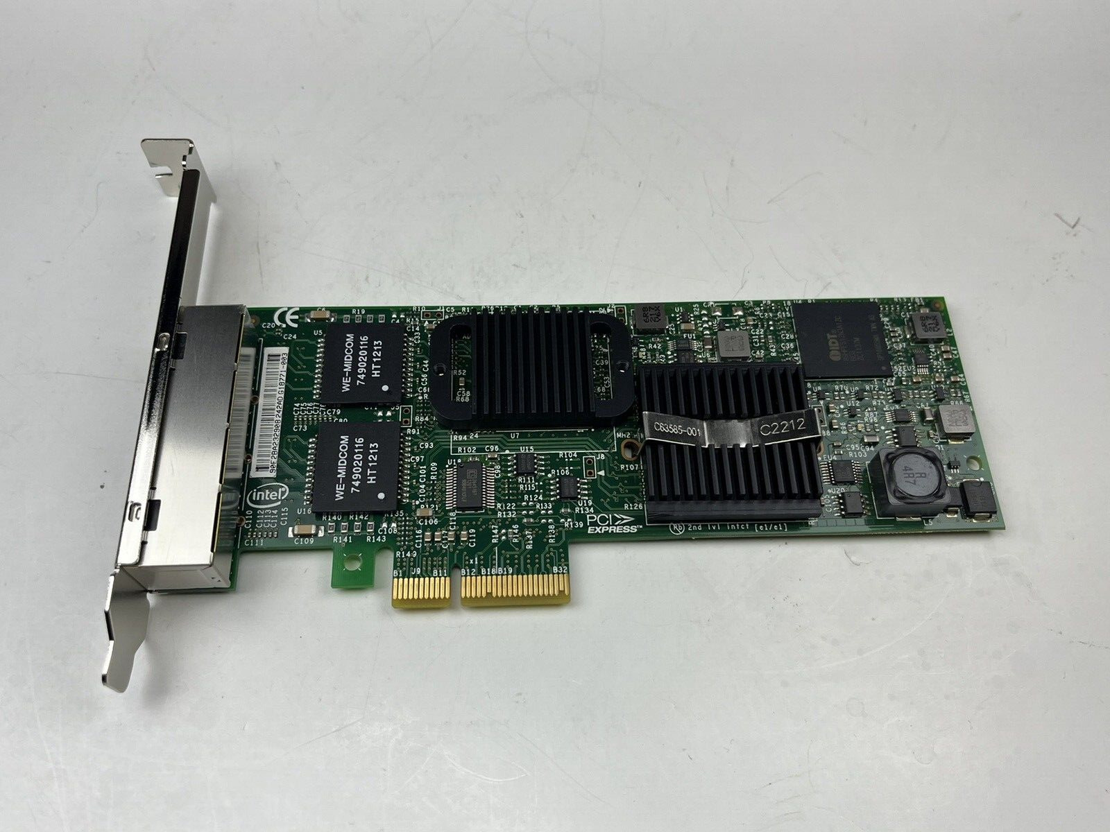 Dell Intel HM9JY PRO/1000 VT Quad Port Gigabit PCI-E Full Height Network Adapter