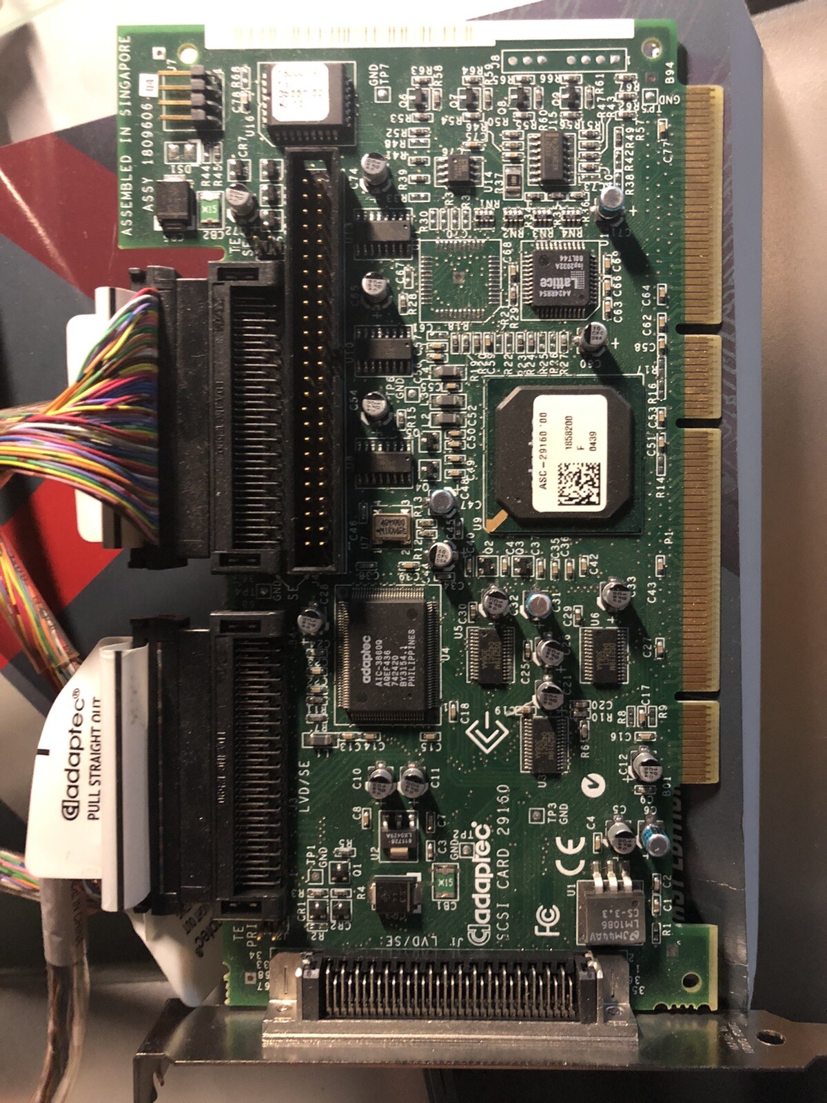 Adaptec ASC-29160 1809606 PCI Ultra SCSI Controller Card