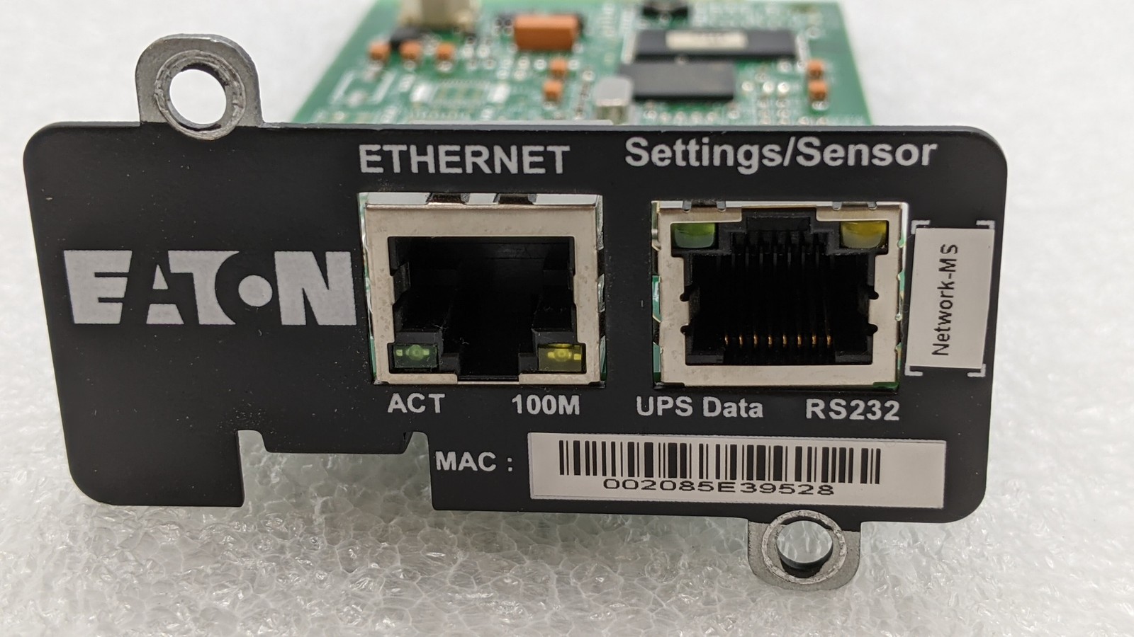 Eaton 710-00255-08 Network Management Card-MS FREE S/H