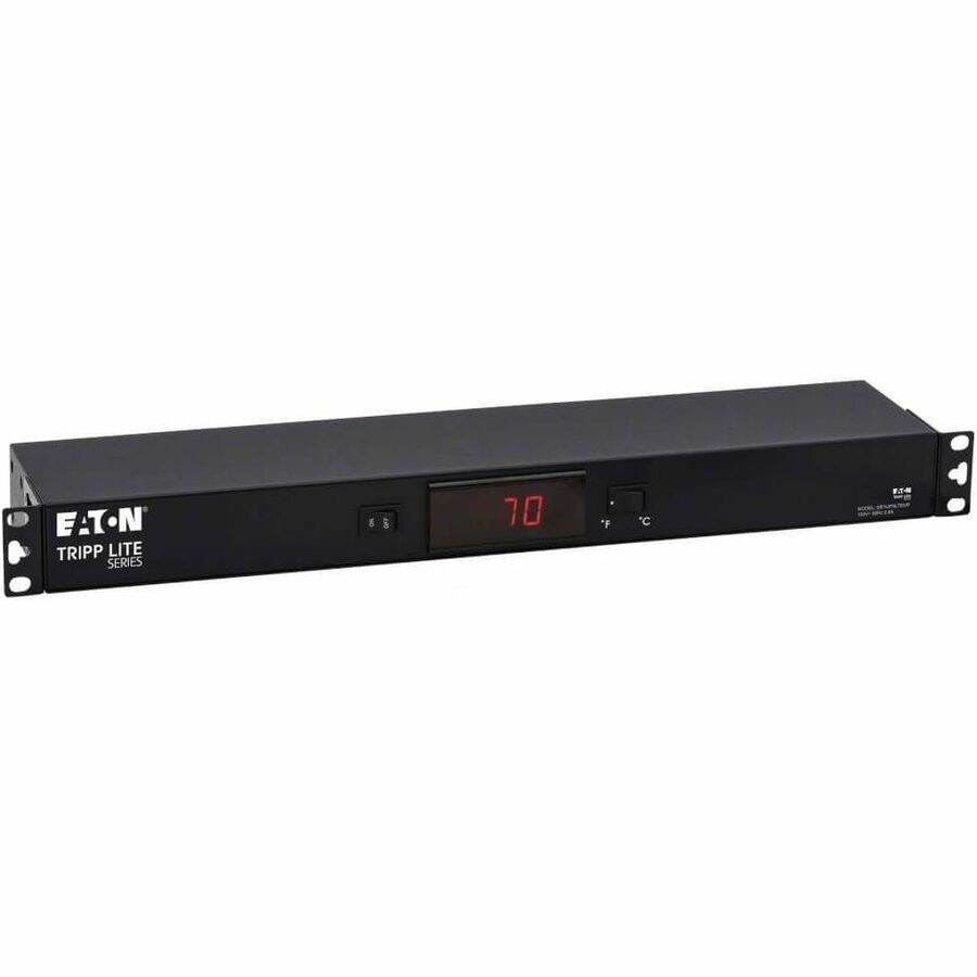 Tripp Lite by Eaton SmartRack 1U Digital Temperature Sensor, Blanking Panel, LCD
