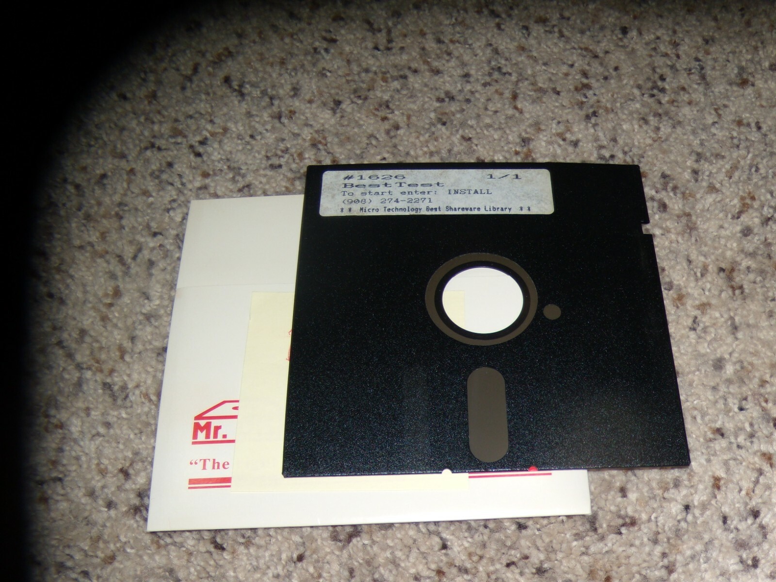 Best Test MS-DOS PC Program on 5.25" disk - Tested