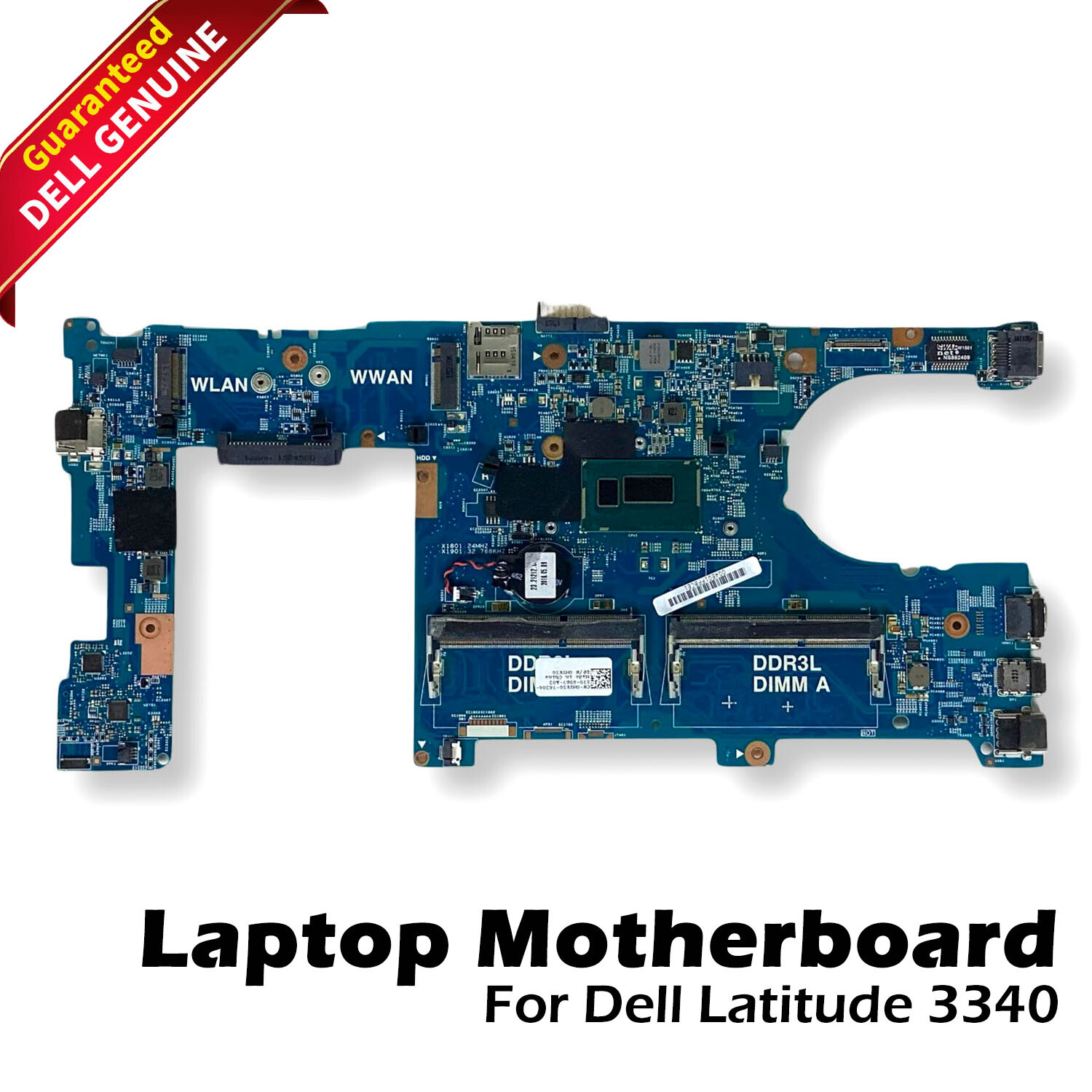 Genuine Dell OEM Latitude 3340 Motherboard with 1.7GHz i3-4005U Processor MYK5G