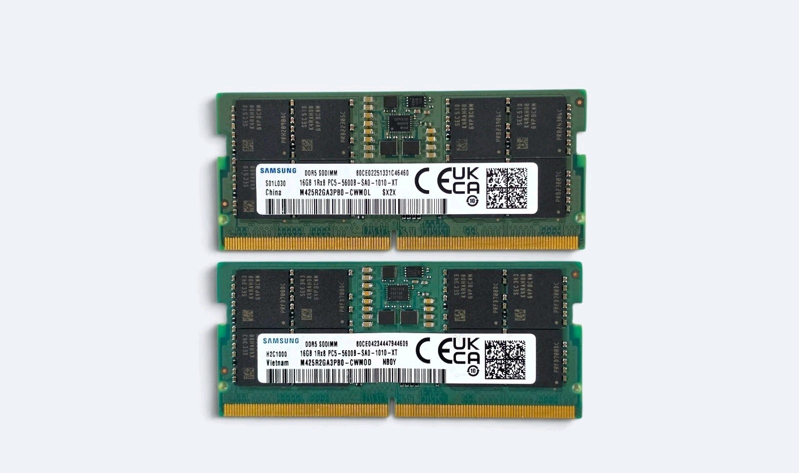 Samsung 32GB  (2x16GB) DDR5 5600MHz SODIMM PC5-44800 - High Performance CL46 🔥