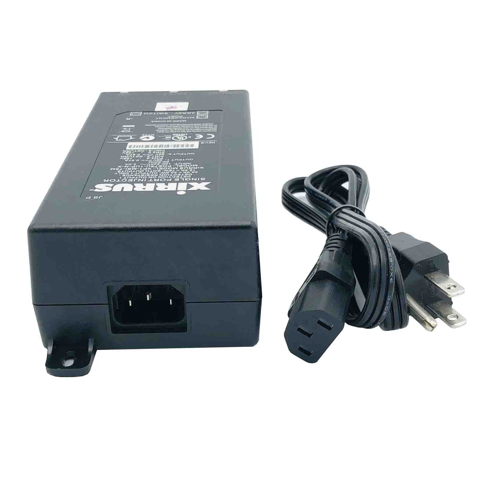 NEW Genuine Xirrus XP1-MSI-75M PoE Injector 56V 0.67A 37W Access Point Port OEM