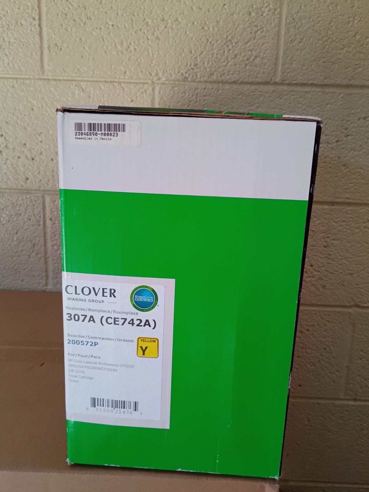 CE742A Toner Cartridge Replacement for HP 307A   NEW Sealed Box