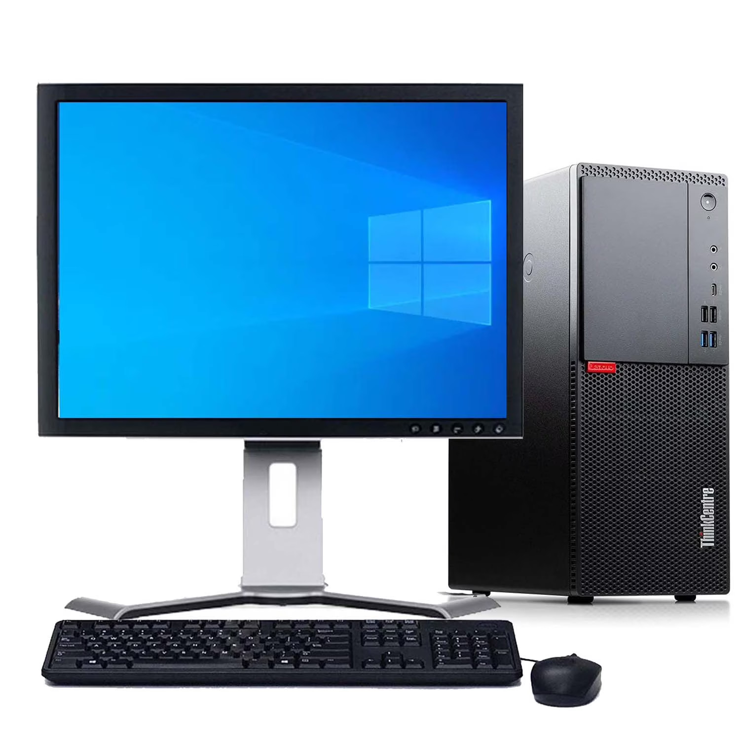 Lenovo Restored ThinkCentre M720T | Windows 11 Pro | Intel 8th i5 128GB SSD
