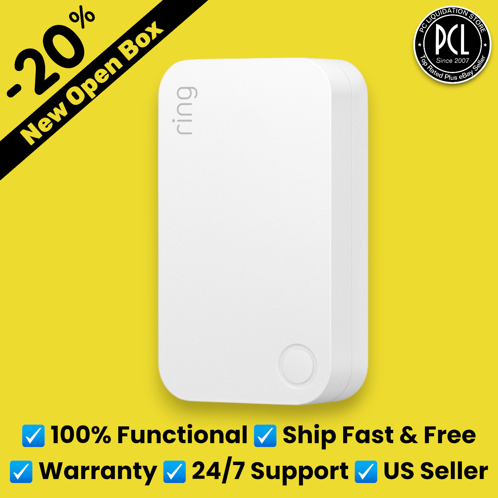 ✅ New: Ring Alarm Range Extender 2nd Gen Z Wave Plus Model 5AT2S8 ✅