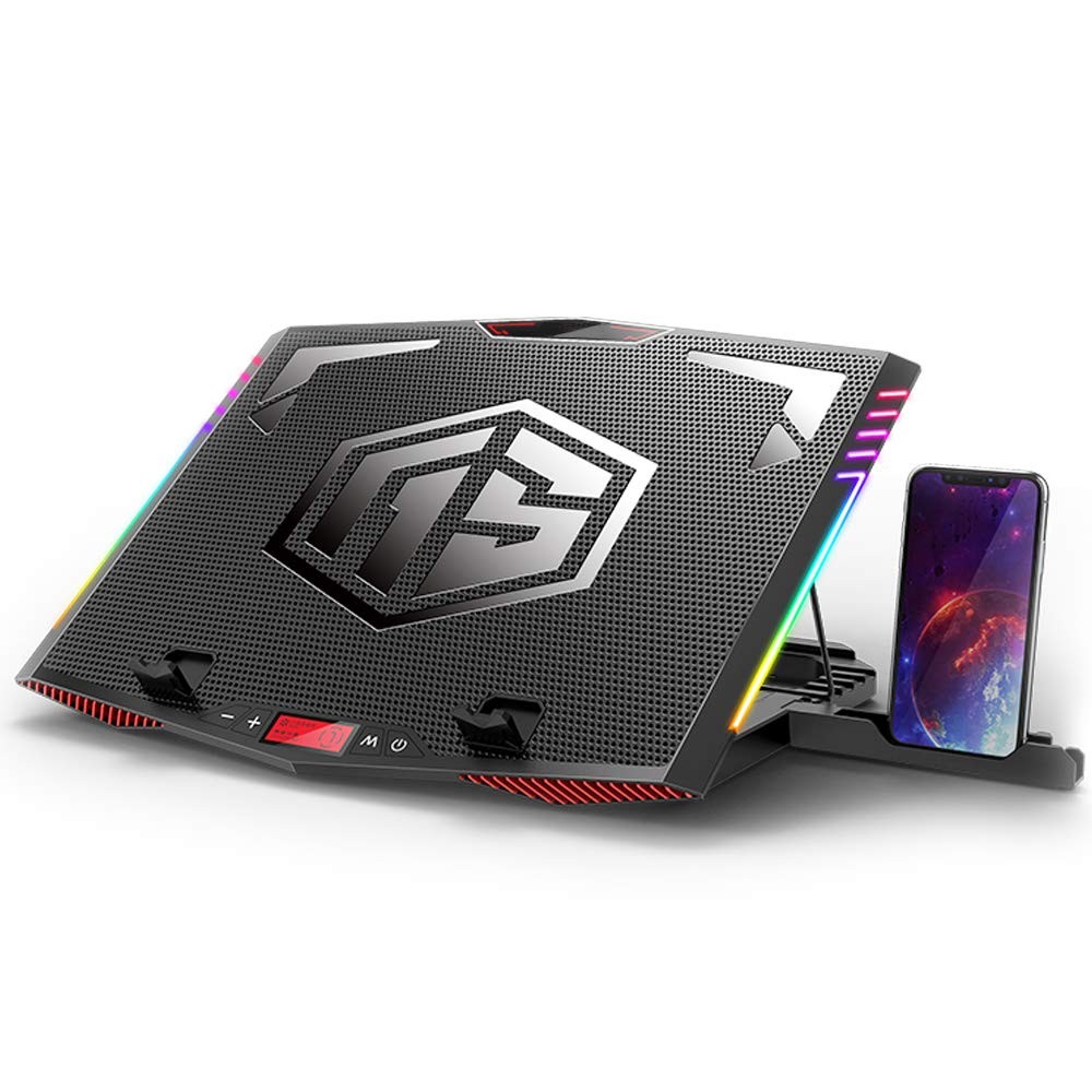 MeFee RGB Laptop Cooling Pad for 15.6-21 Inch Professional Gaming Laptop Cool...