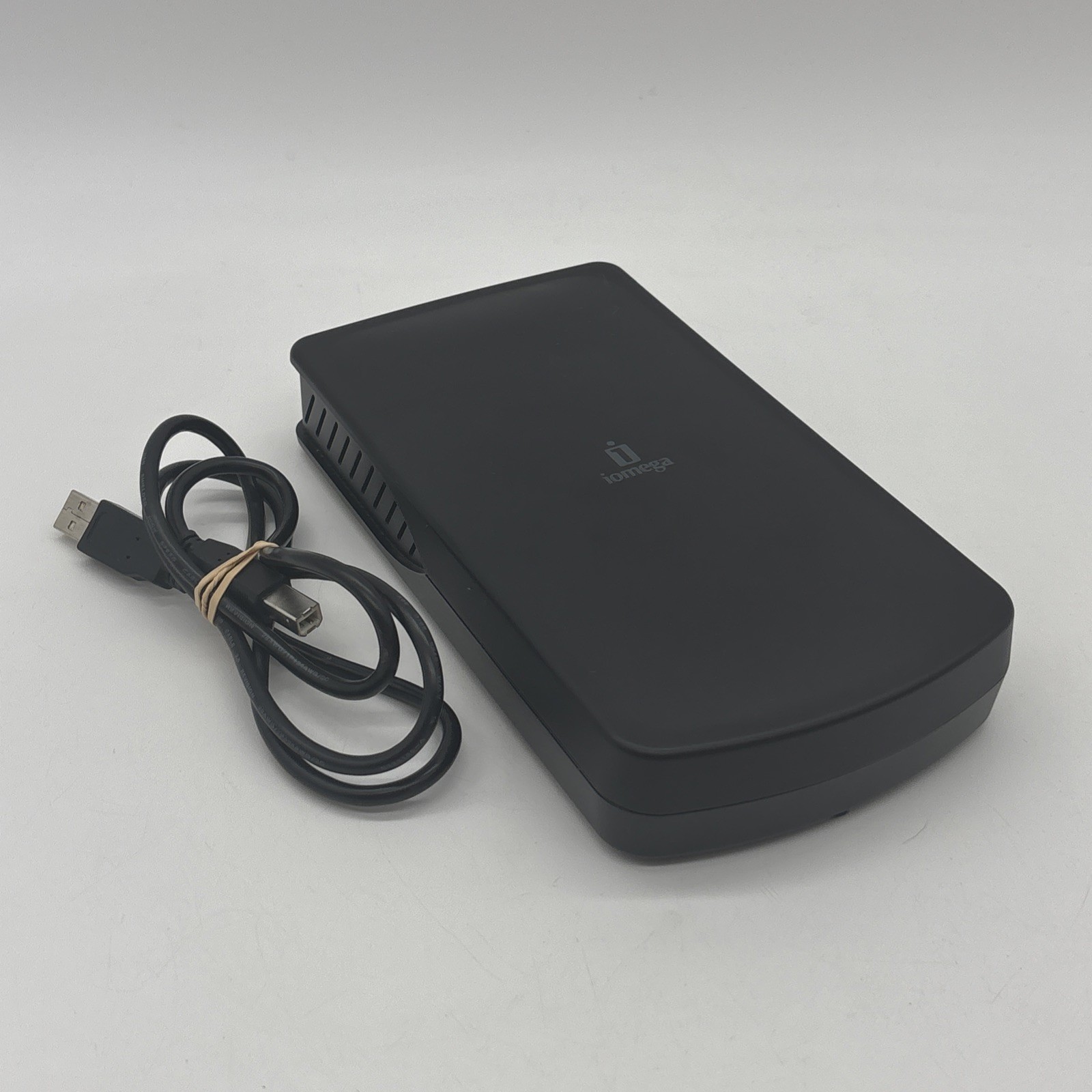 Iomega External Hard Drive GDHDU 500gb Untested w/ USB - Missing Power Cable