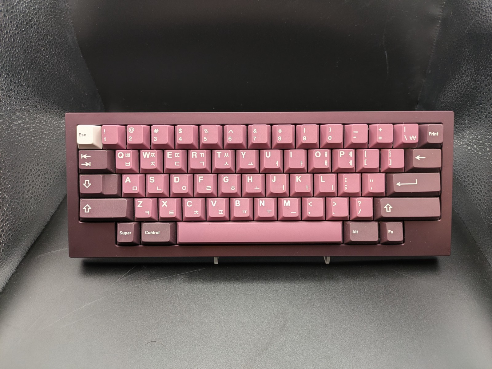Smith + Rune Iron160 Plum HHKB (Copper Bottom) Flawless Bundle