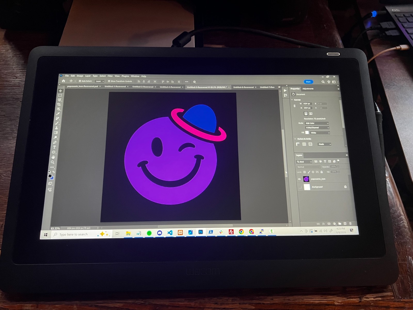 Wacom Cintiq DTK1660K0A 16in Creative Pen Display - Black