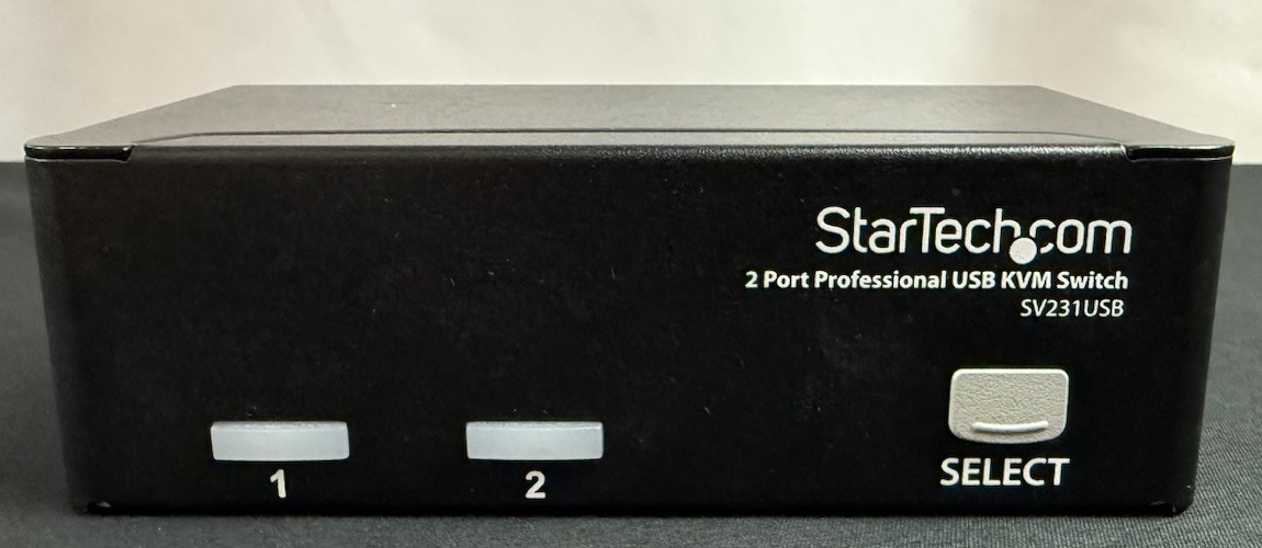 StarTech .com 2-Port Professional USB KVM Switch SV231USB *no cables