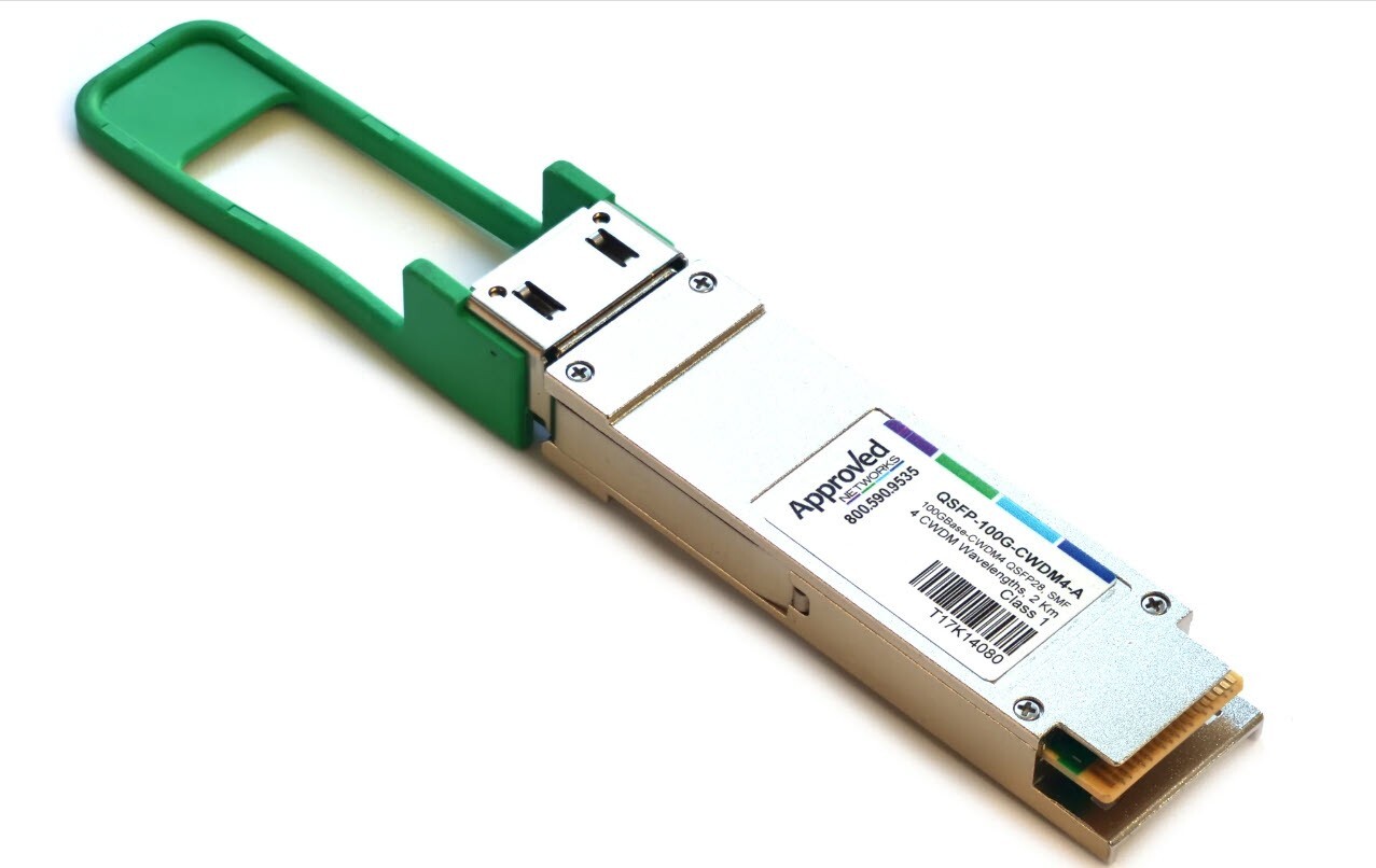Approved Networks QSFP-100G-CWDM4-S-A 100GBASE-CWDM4 QSFP28 Transceiver Module