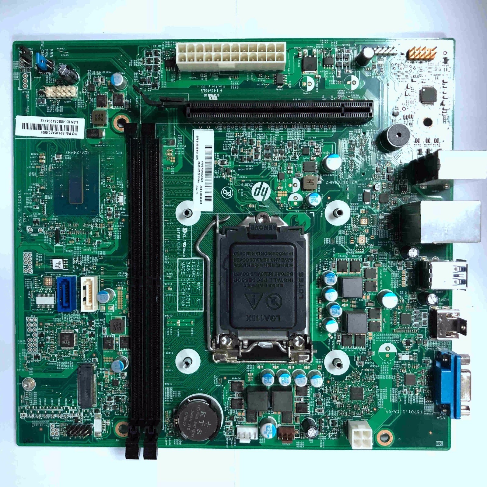 HP 260-P 460-P 510-P020 LGA1151 H170 HAMAR MOTHERBOARD 844848-001 844848-601
