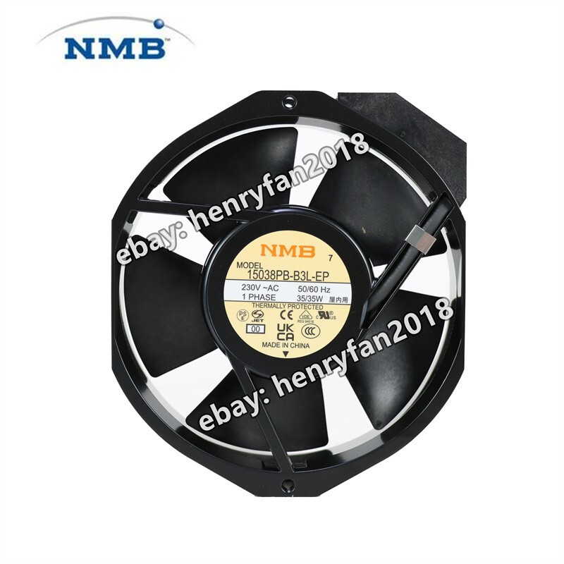 15038PB-B3L-EP-00 5915PC-23T-B30 NMB Axial Fan 230VAC 35W UPS Power Supply Fan