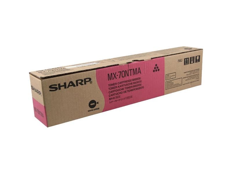 Genuine Sharp MX-70NTMA Magenta Toner. Brand New Sealed, We Ship Fast