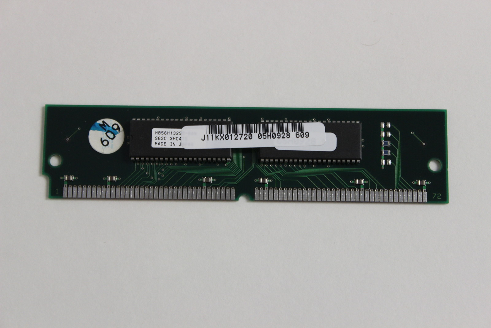 IBM 92G7319 4MB 60NS 72 PIN SIMM 05H0928  WITH WARRANTY