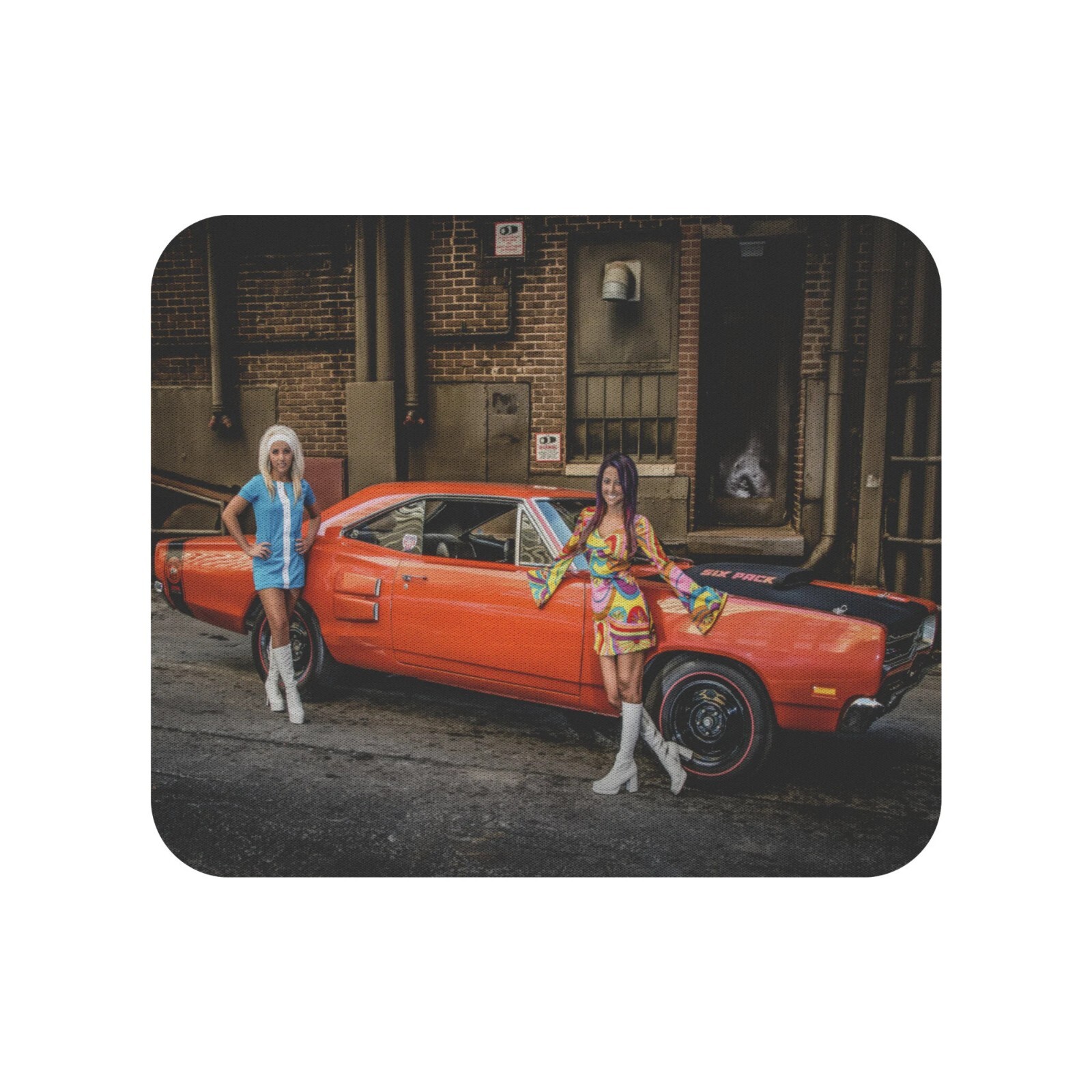 1969 Dodge Six Pack Super Bee Muscle Car Mouse Pad Gift