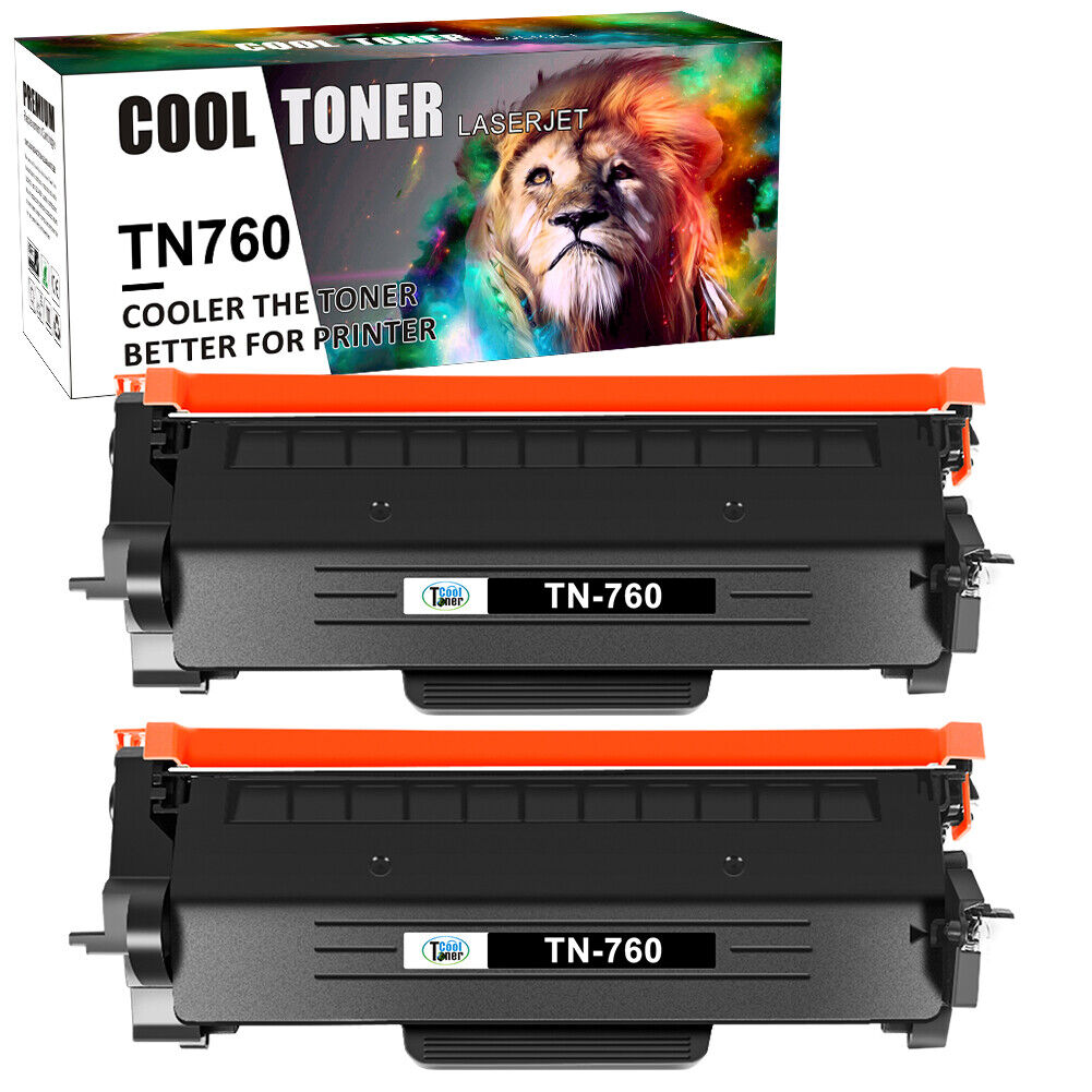 TN760 DR730 Drum Set New Toner High-Yield Compatible With Brother HL-L2325DW Lot