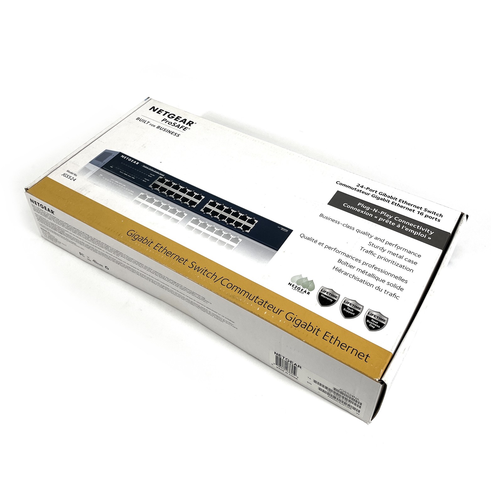 NEW SEALED Netgear JGS24NA Prosafe 24-Port Gigabit Ethernet Switch