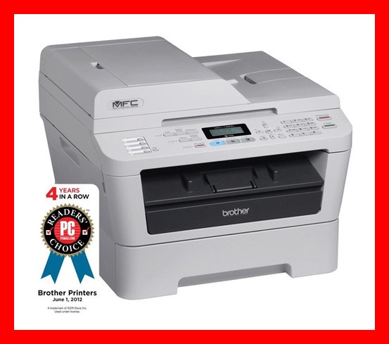 Brother MFC-7360N Printer COMPLETE w/NEW Toner & NEW Drum CLEAN FAST SHIP