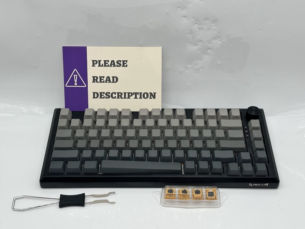 Redragon Penumbra K687 Pro Gaming Keyboard - Black