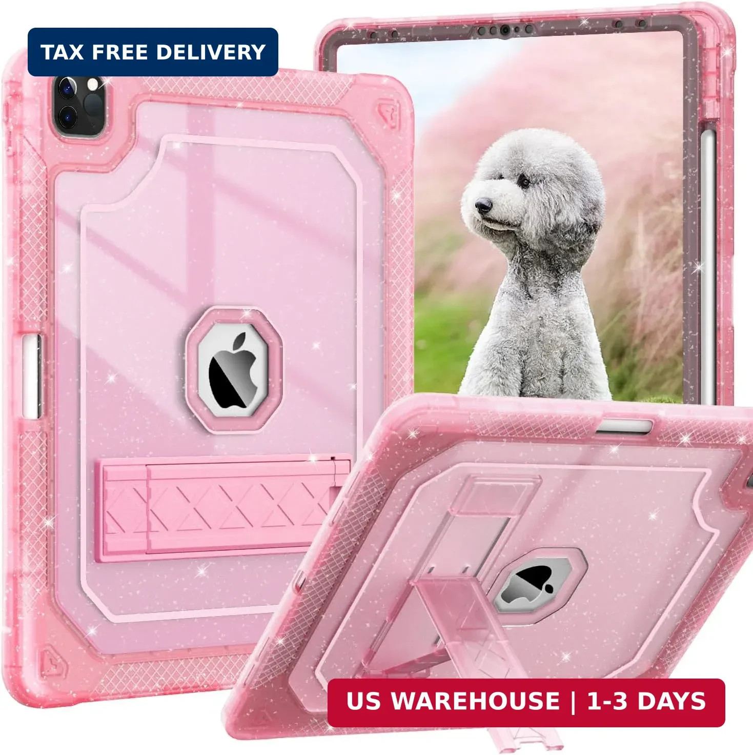 Case for iPad Pro 12.9 6th/5th/4th/3rd Generation Glitter