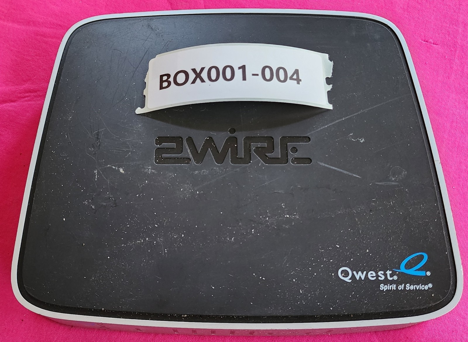 Qwest 2Wire 2701HG-D 4-Port 10/100 Wireless G Internet Ethernet Router Gateway