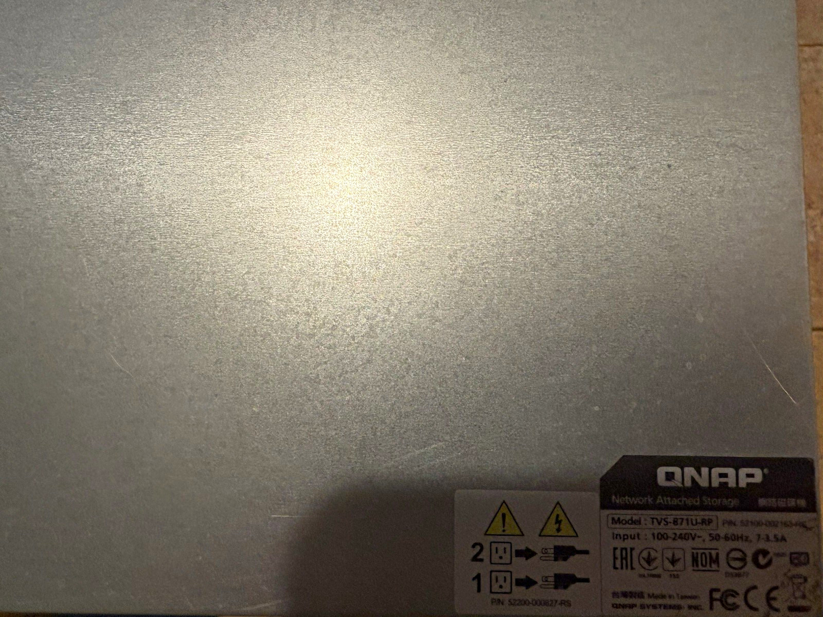 QNAP TVS-871U-RP NAS 8-Bay 1U Rackmount with 20TB Storage