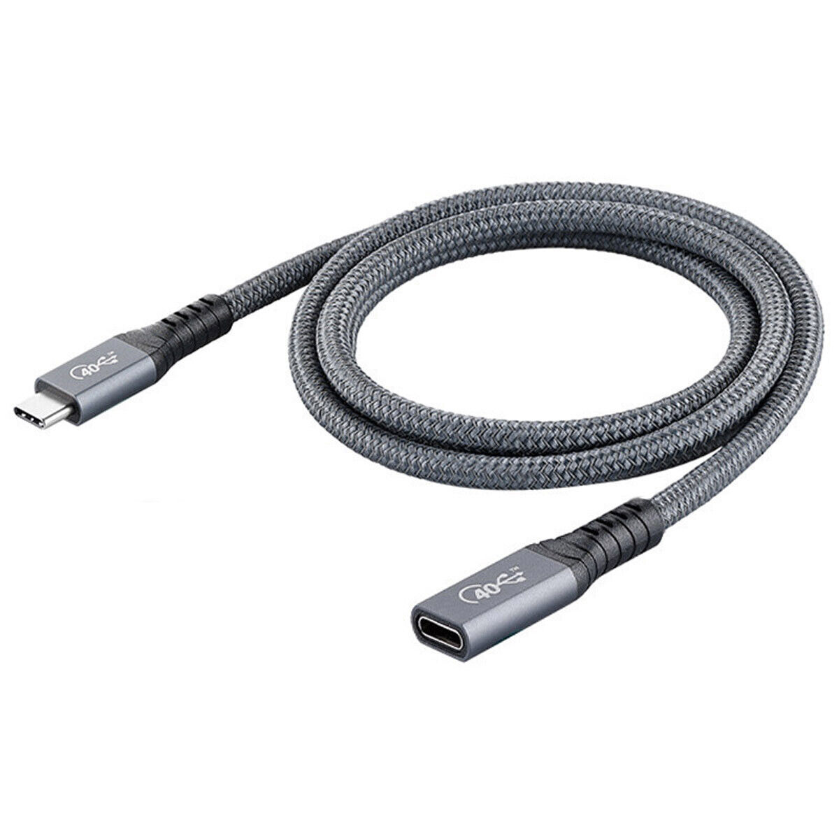 NFHK USB4.0 Type-C 8K@60Hz Compatible with Thunderbolt3/4 USB4 Extension Cable