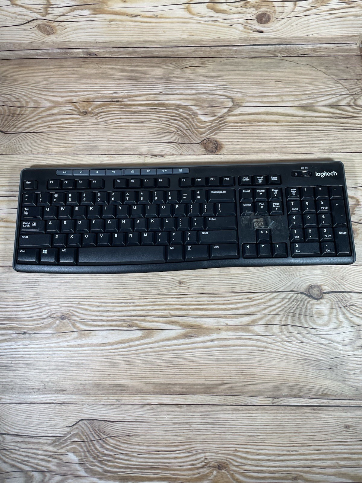 Logitech K270 Wireless Keyboard PC/MAC Includes Unifying Receiver 920-003051