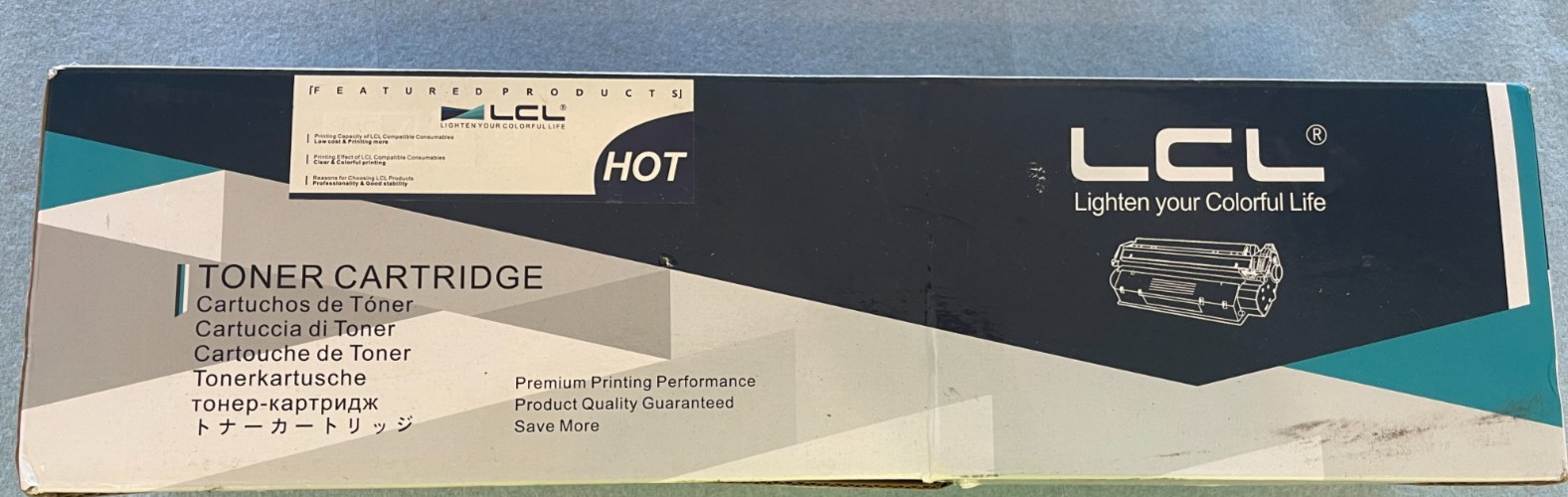 LCL Compatible Toner Cartridge Replacement TK5217Y - New