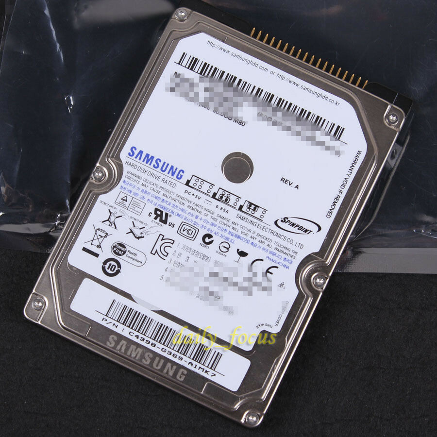 Samsung 120 GB 120GB PATA HDD 2.5"  5400 RPM IDE Laptop Hard Disk Drive