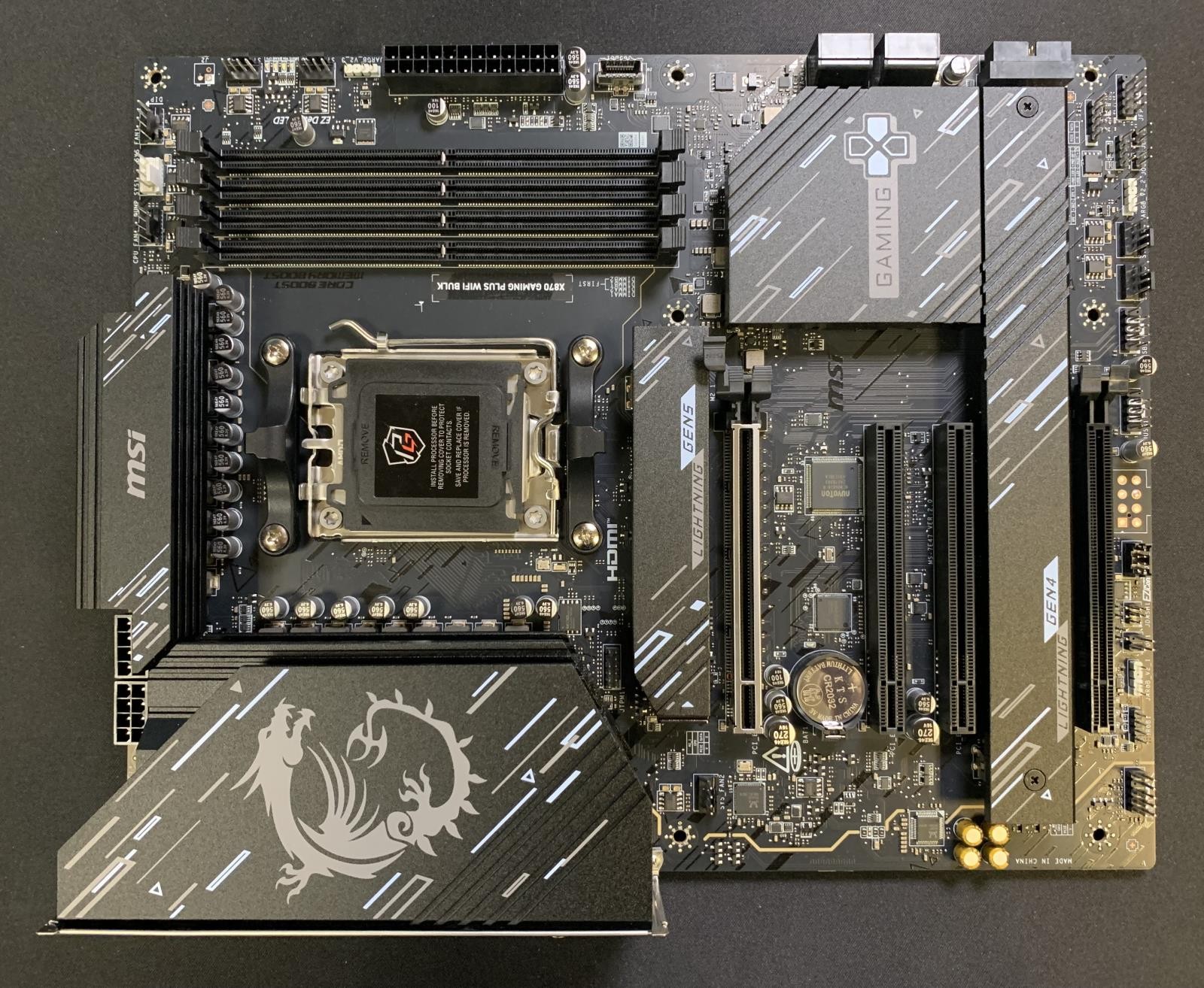 MSI X870 Gaming Plus WiFi Bulk Motherboard(No Accessories)