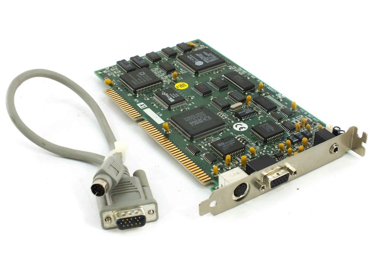 Sigma Designs RealMagic 53-000417 16-Bit ISA MPEG Decoder Card EM7011 w/ Cable
