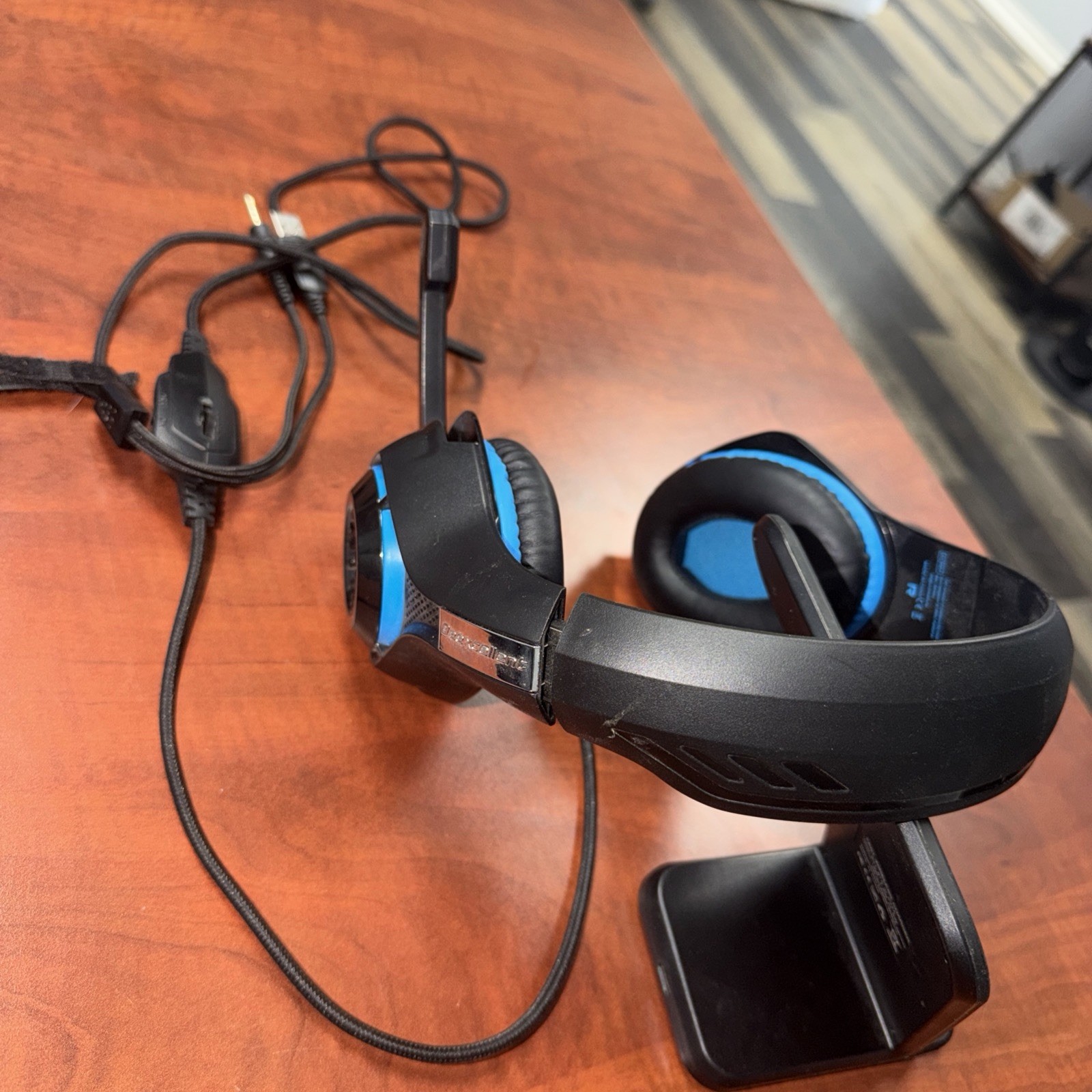 Blue Beexcellent GM-1 Gaming Headset Pro With Mic XBOX One PS4 Microphone