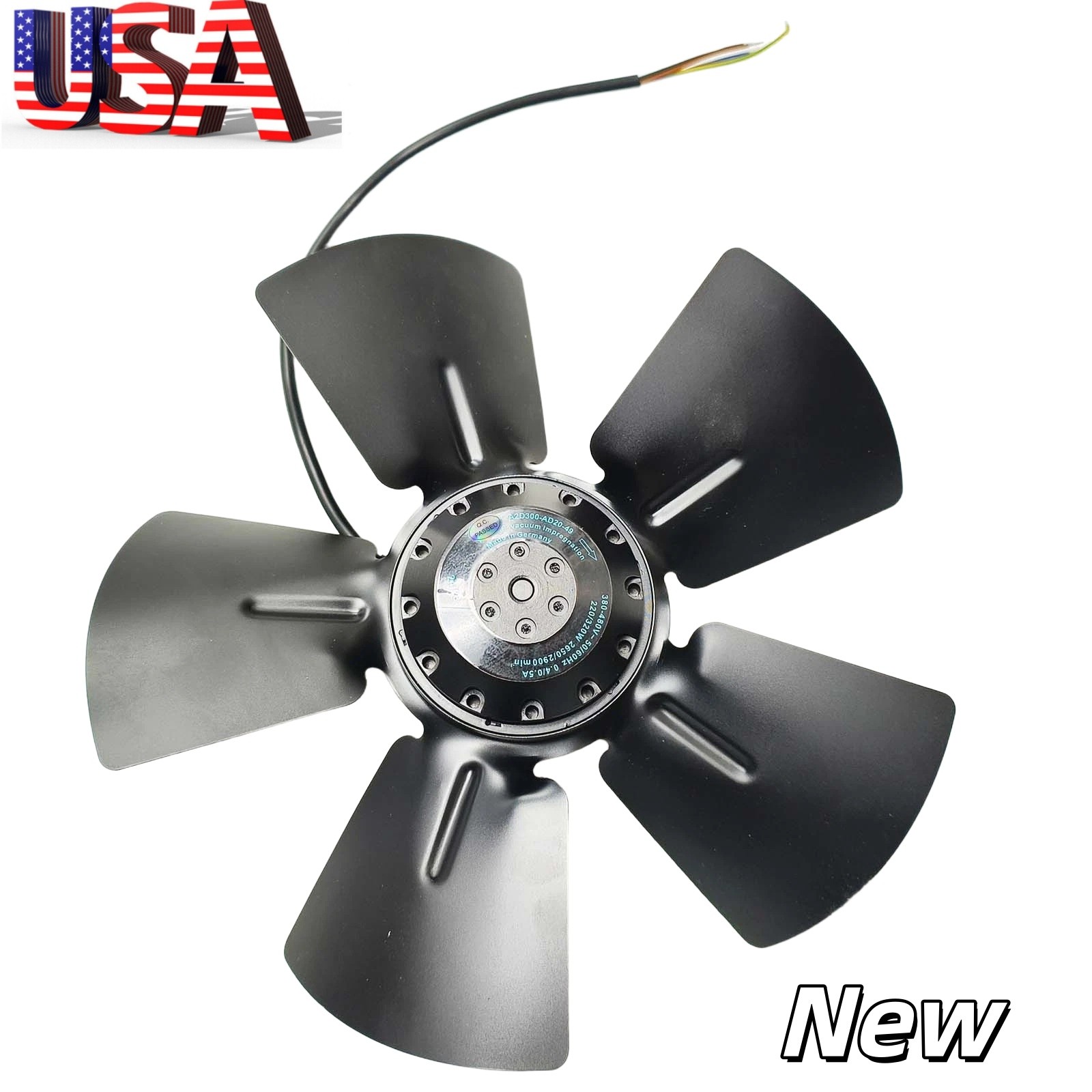 1PC New Cooling Fan Fits Ebmpapst A2D300-AD20-49 230/400V 220/320W φ300MM