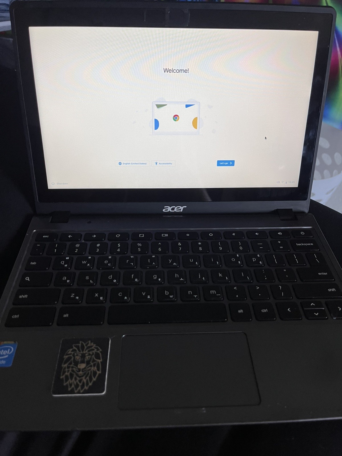Acer Chromebook C720-2625 11.6" Laptop Intel 16GB SSD ChromeOS Gray