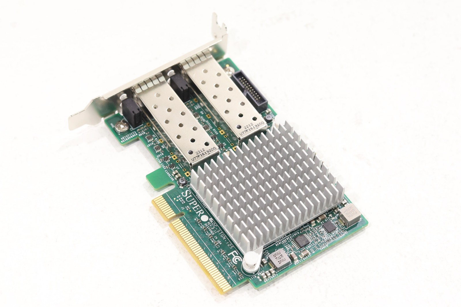 SuperMicro Dual-Port 10GbE SFP+ PCIe x8 Network Card P/N: AOC-STGN-I2S Tested