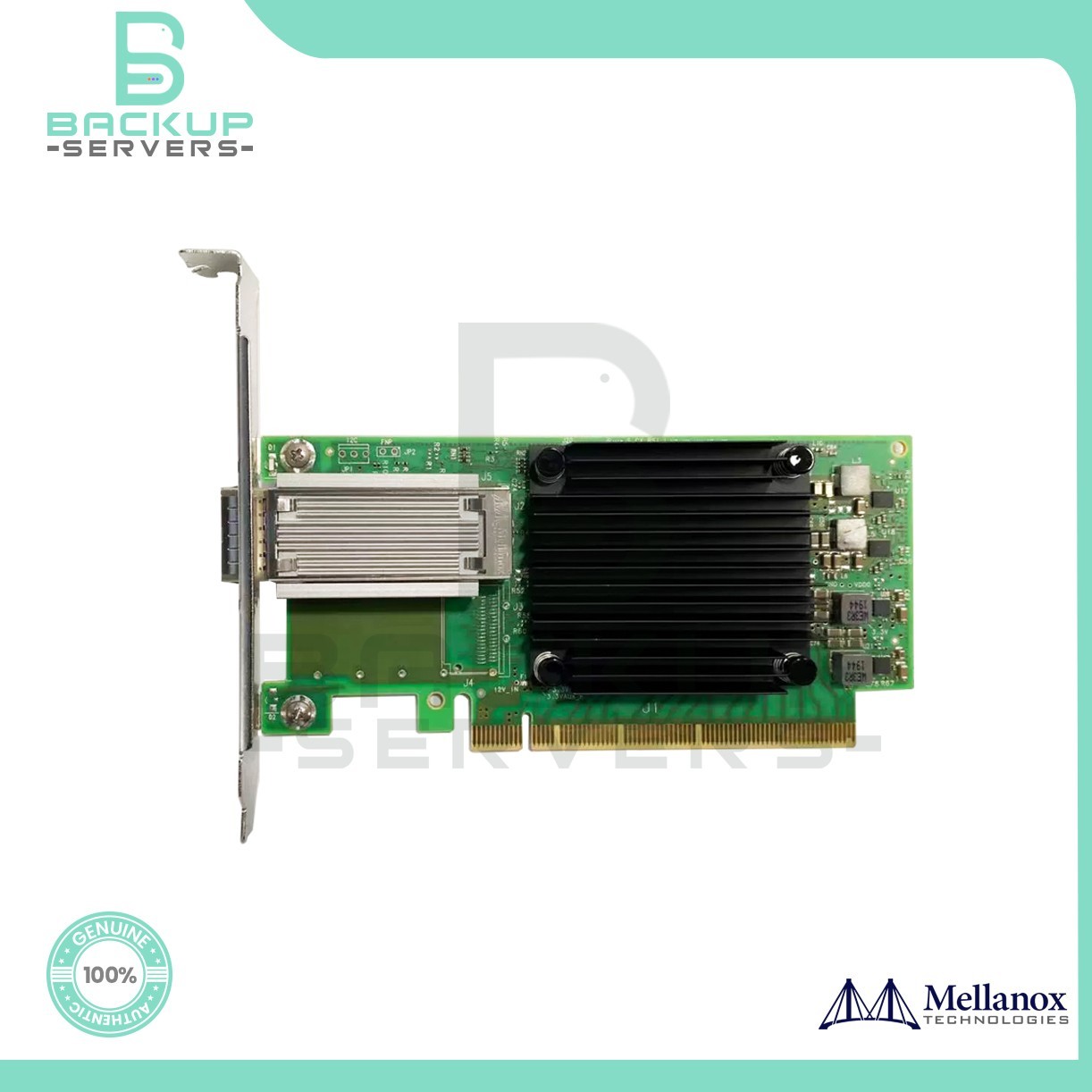 MCX515A-CCAT Mellanox ConnectX-5 1-Port 100Gbps QSFP28 PCI-e 3.0 Network Adapter