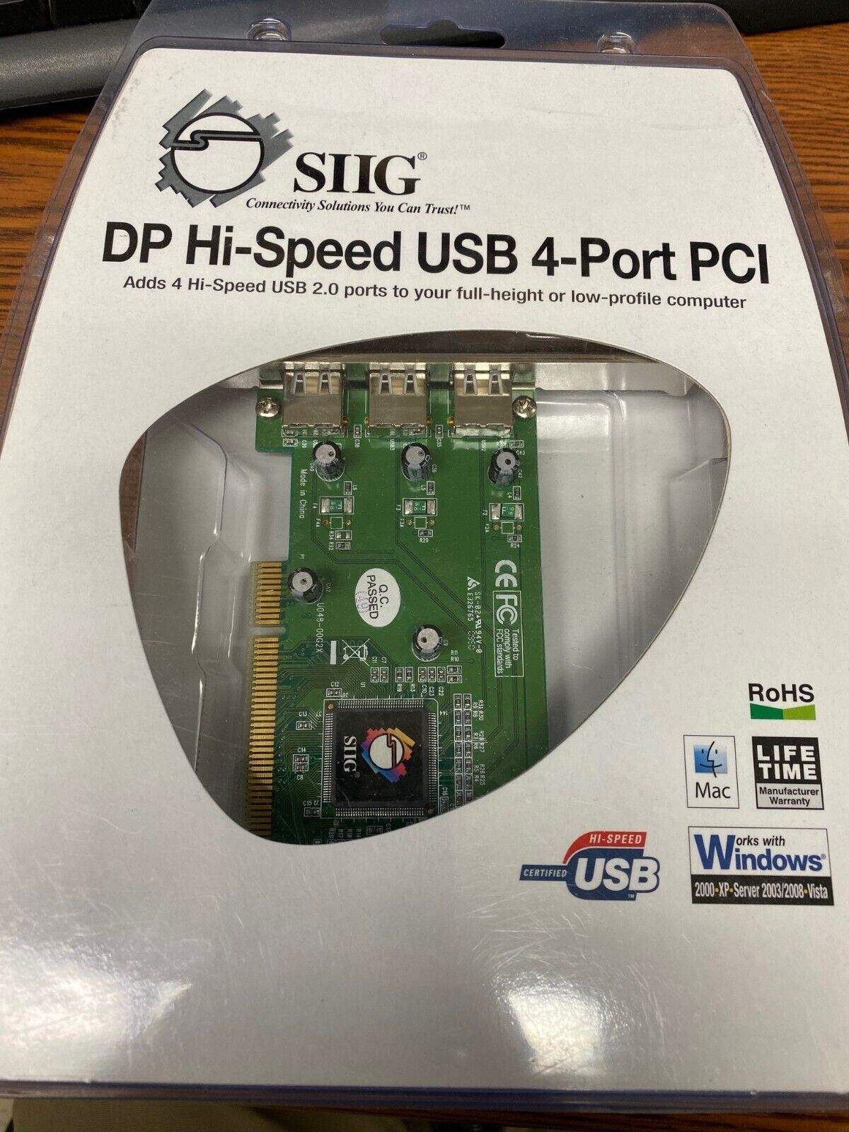 SIIG Hi-Speed USB 4-Port PCI  Brand New Sealed