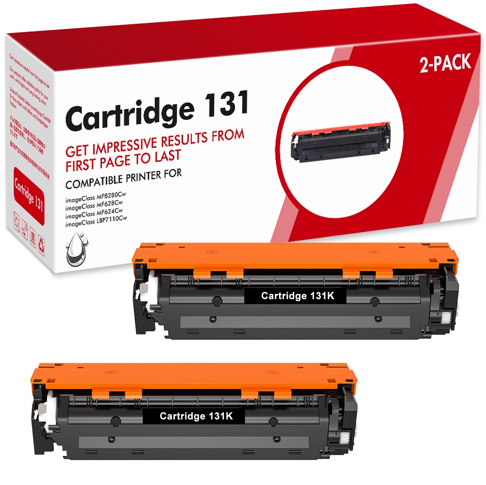 2 PK CRG131 BYCM SET Laser Toner For Canon 131 ImageCLASS MF8280Cw MF624Cw 628Cw